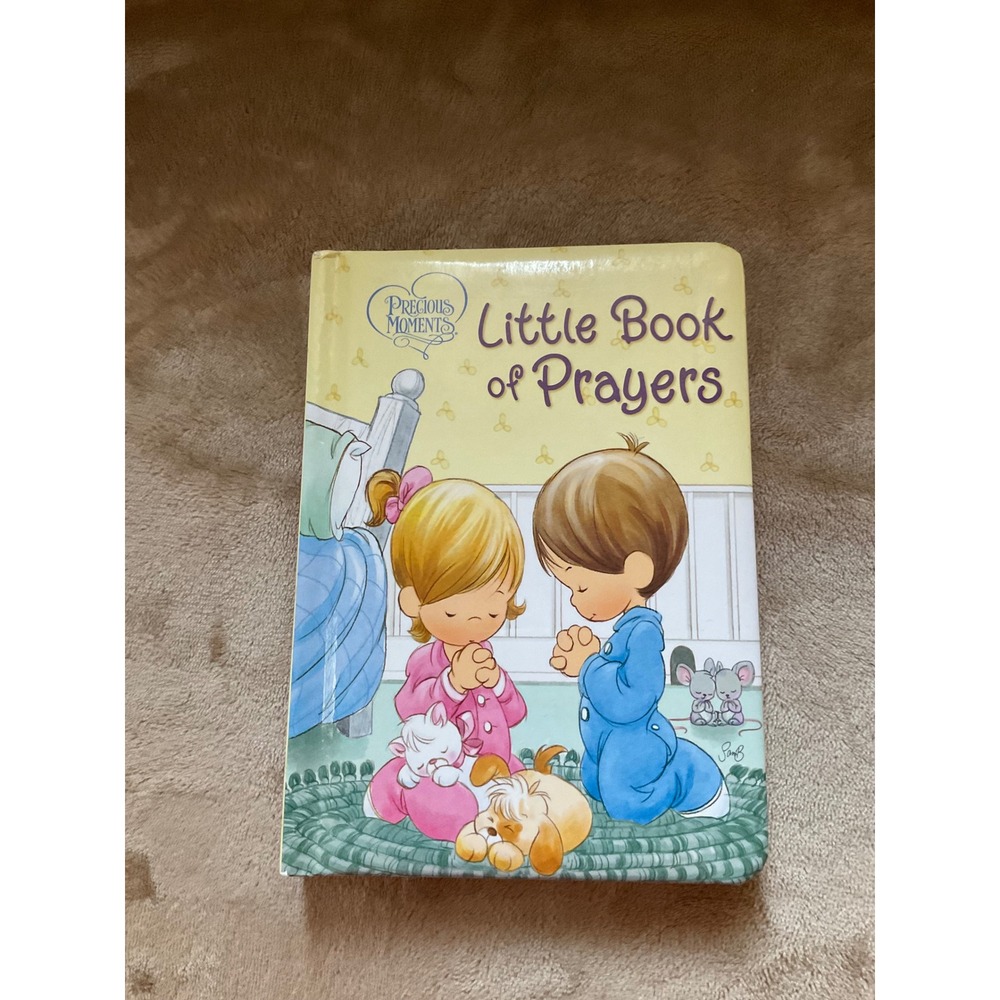 Precious Moments Little Book of Prayers Childrens Religious Board Book 2013